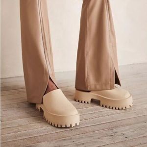 Jeffrey Campbell Clogge aka Free People Bae Mule in Sea Salt Cream White